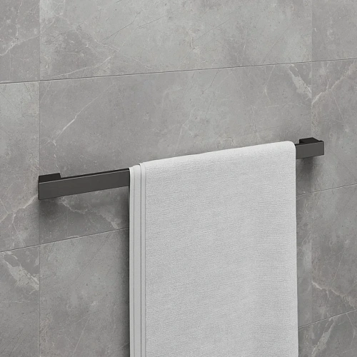 Полотенцедержатель Lemark SMOOTH LINE одинарный, графит 9786024 Полотенцедержатель Lemark SMOOTH LINE одинарный, графит 9786024