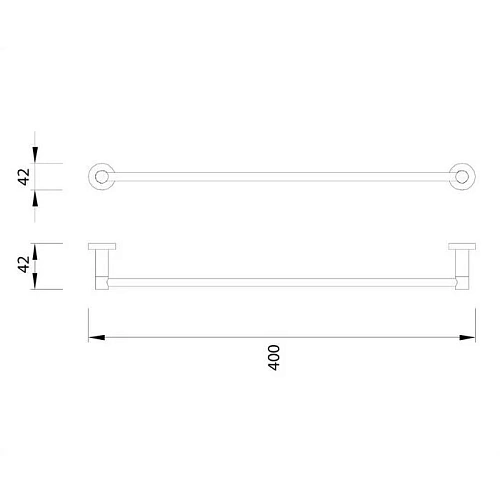 Полотенцедержатель OMNIRES MODERN PROJECT 40 см MP60214GL золото Полотенцедержатель OMNIRES MODERN PROJECT 40 см MP60214GL золото
