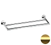Полотенцедержатель Remer Guest GS33BG, золото брашированное 60 см