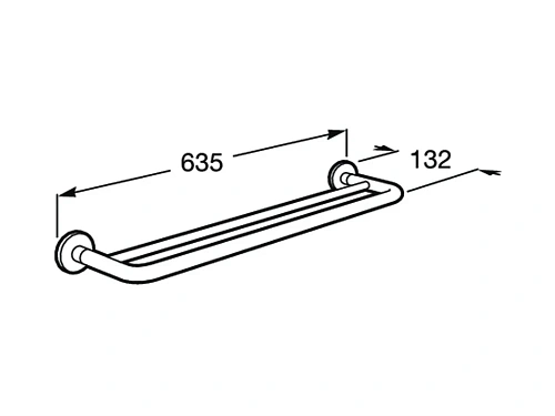 Полотенцедержатель ROCA Hotel's 816386001 Полотенцедержатель ROCA Hotel's 816386001