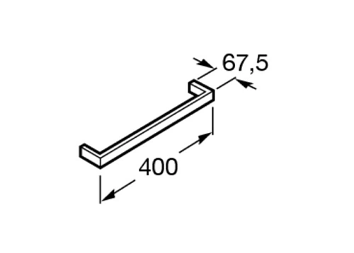 Полотенцедержатель Roca Nuova 816526001 Полотенцедержатель Roca Nuova 816526001