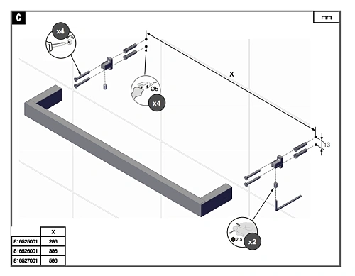 Полотенцедержатель Roca Nuova 816527001 Полотенцедержатель Roca Nuova 816527001