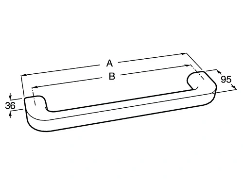 Полотенцедержатель Roca Onda 3870ZH000 Полотенцедержатель Roca Onda 3870ZH000