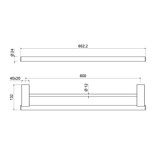 Полотенцедержатель Timo Luiro 18556/17 золото матовое Полотенцедержатель Timo Luiro 18556/17 золото матовое
