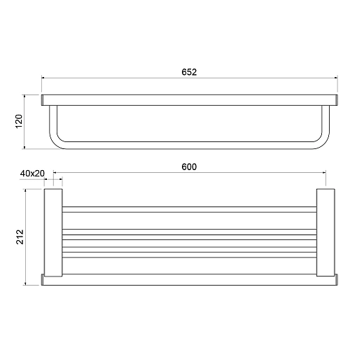 Полотенцедержатель Timo Luiro 18558/03 черный Полотенцедержатель Timo Luiro 18558/03 черный