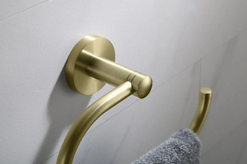 Полотенцедержатель Timo Saona 13050/17 золото матовое Полотенцедержатель Timo Saona 13050/17 золото матовое