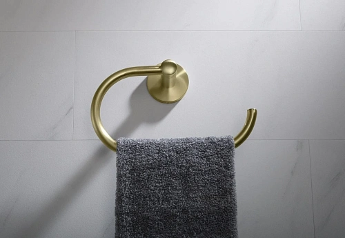 Полотенцедержатель Timo Saona 13050/17 золото матовое Полотенцедержатель Timo Saona 13050/17 золото матовое