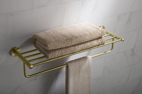 Полотенцедержатель Timo Saona 13058/17 золото матовое Полотенцедержатель Timo Saona 13058/17 золото матовое