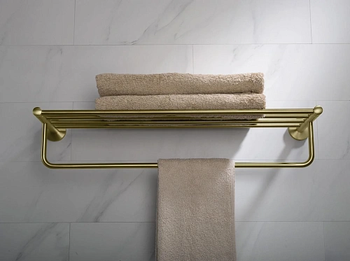 Полотенцедержатель Timo Saona 13058/17 золото матовое Полотенцедержатель Timo Saona 13058/17 золото матовое