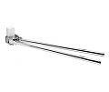 Полотенцедержатель WasserKRAFT Leine K-5031WHITE белый/хром Полотенцедержатель WasserKRAFT Leine K-5031WHITE белый/хром