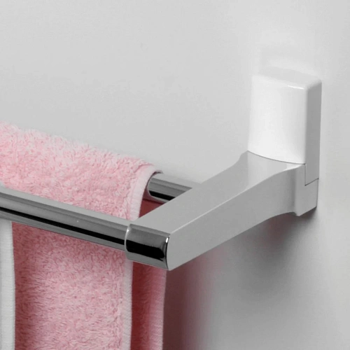 Полотенцедержатель WasserKRAFT Leine K-5040WHITE белый/хром Полотенцедержатель WasserKRAFT Leine K-5040WHITE белый/хром