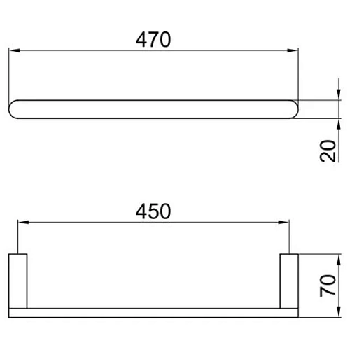 Полотенцедержатель Webert Living LV500501015 Полотенцедержатель Webert Living LV500501015