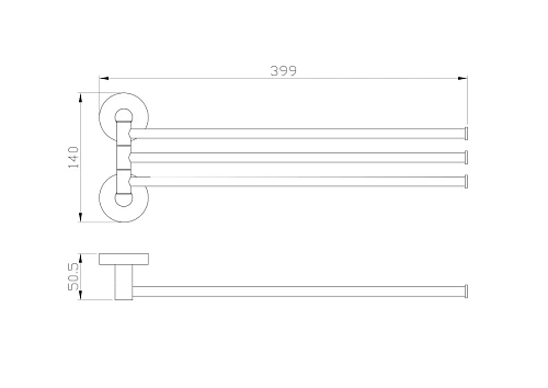 Полотенцедержатель Wonzon & Woghand хром (WW-8141) Полотенцедержатель Wonzon & Woghand хром (WW-8141)