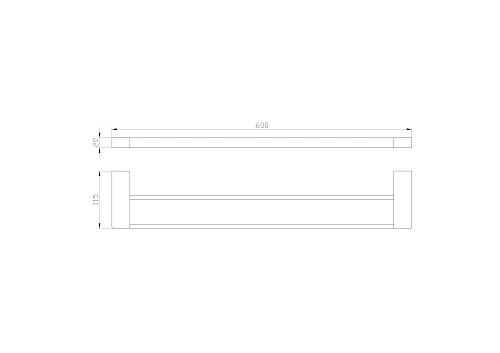 Полотенцедержатель Wonzon & Woghand хром (WW-9511) Полотенцедержатель Wonzon & Woghand хром (WW-9511)