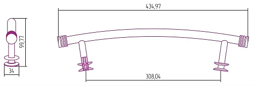 Полотенцедержатель Сунержа 370 12-2011-0370 Белый Полотенцедержатель Сунержа 370 12-2011-0370 Белый
