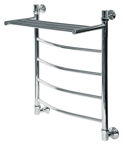 Полотенцесушитель водяной Ника Arc ЛД ВП 5-Cr, 60 x 40 см с полочкой, цвет хром ЛД ВП 60/40-5-Cr Полотенцесушитель водяной Ника Arc ЛД ВП 5-Cr, 60 x 40 см с полочкой, цвет хром ЛД ВП 60/40-5-Cr