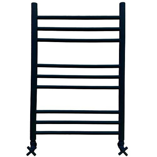 Полотенцесушитель водяной Ника CLASSIC ЛП (Г2) 80/50 RAL9005 черный матовый с вентилями (комплект лю ЛП Г2 80/50 черн мат с вентилями Полотенцесушитель водяной Ника CLASSIC ЛП (Г2) 80/50 RAL9005 черный матовый с вентилями (комплект лю ЛП Г2 80/50 черн мат с вентилями