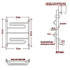 Полотенцесушитель водяной Ника CURVE ЛZT 60/40 ЛЗТ 60/40 Полотенцесушитель водяной Ника CURVE ЛZT 60/40 ЛЗТ 60/40
