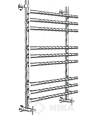Полотенцесушитель водяной Ника MODERN ЛМ 5 80/50 Полотенцесушитель водяной Ника MODERN ЛМ 5 80/50