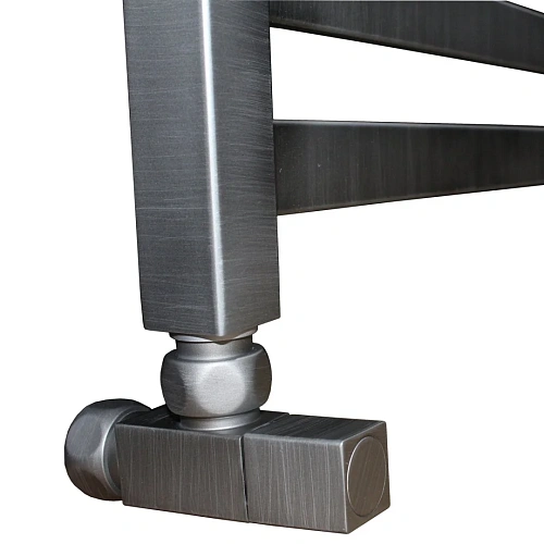 Полотенцесушитель водяной Ника MODERN ЛМ-6 80/50 Matt Antique Silver с вентилями (комплект люкс) Полотенцесушитель водяной Ника MODERN ЛМ-6 80/50 Matt Antique Silver с вентилями (комплект люкс)