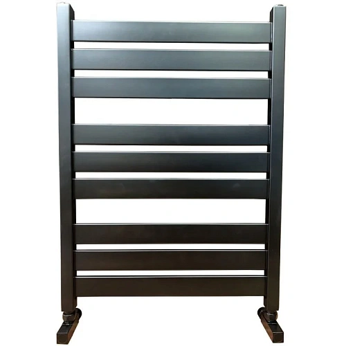 Полотенцесушитель водяной Ника MODERN ЛМ-7 80/50 RAL9005 черный матовый с вентилями (комплект люкс) ЛМ 7 80/50 черный мат. с вентилями Полотенцесушитель водяной Ника MODERN ЛМ-7 80/50 RAL9005 черный матовый с вентилями (комплект люкс) ЛМ 7 80/50 черный мат. с вентилями