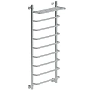 Полотенцесушитель водяной Ника QVADRO Л 90 ВП 120/40 Полотенцесушитель водяной Ника QVADRO Л 90 ВП 120/40