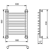 Полотенцесушитель водяной Ника TRAPEZIUM ЛТ (Г2) 80/60 Полотенцесушитель водяной Ника TRAPEZIUM ЛТ (Г2) 80/60