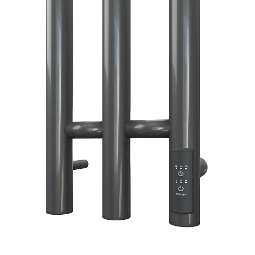 Полотенцесушитель электрический BONNA Asteria 1200x120 BNP-EI3F-dt12012Gt графит Полотенцесушитель электрический BONNA Asteria 1200x120 BNP-EI3F-dt12012Gt графит