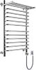 Полотенцесушитель электрический BONNA Eridan 600x600 BNP-EpV9PC-6060Ch хром