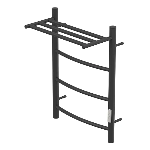 Полотенцесушитель электрический BONNA Hestia 600x400 BNP-EV4FP-dt6040B черный Полотенцесушитель электрический BONNA Hestia 600x400 BNP-EV4FP-dt6040B черный