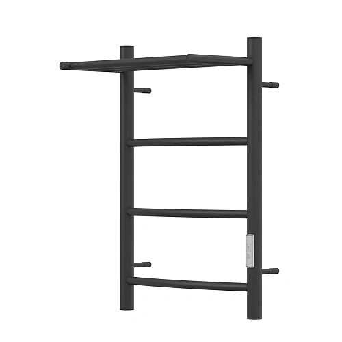 Полотенцесушитель электрический BONNA Hestia 600x400 BNP-EV4FP-dt6040B черный Полотенцесушитель электрический BONNA Hestia 600x400 BNP-EV4FP-dt6040B черный