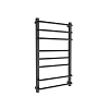 Полотенцесушитель электрический BONNA Tesej 600x400 BNP-EV9/10QF-dt6040B черный