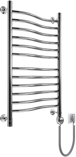 Полотенцесушитель электрический BONNA WAVE 1200x500 BNP-EpVLC-12050Ch хром Полотенцесушитель электрический BONNA WAVE 1200x500 BNP-EpVLC-12050Ch хром
