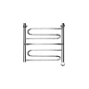 Полотенцесушитель электрический Ника Curve ЛZТ 50 x 50 см, с терморегулятором ЛZT 50/50-4-el
