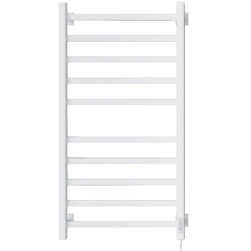 Полотенцесушитель электрический Ника STEP-1 100/50 RAL9016 белый матовый правый тэн STEP-1 100/50 бел мат прав Полотенцесушитель электрический Ника STEP-1 100/50 RAL9016 белый матовый правый тэн STEP-1 100/50 бел мат прав