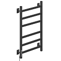 Полотенцесушитель электрический Ника STEP-1 60/40 RAL9005 черный матовый левый тэн STEP-1 60/40 черн мат лев Полотенцесушитель электрический Ника STEP-1 60/40 RAL9005 черный матовый левый тэн STEP-1 60/40 черн мат лев