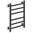 Полотенцесушитель электрический Ника STEP-1 60/50 RAL9005 черный матовый левый тэн STEP-1 60/50 черн мат лев Полотенцесушитель электрический Ника STEP-1 60/50 RAL9005 черный матовый левый тэн STEP-1 60/50 черн мат лев
