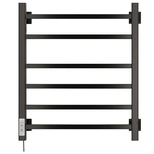 Полотенцесушитель электрический Ника STEP-2 60/50 RAL9005 черный матовый левый тэн STEP-2 60/50 черн мат лев Полотенцесушитель электрический Ника STEP-2 60/50 RAL9005 черный матовый левый тэн STEP-2 60/50 черн мат лев