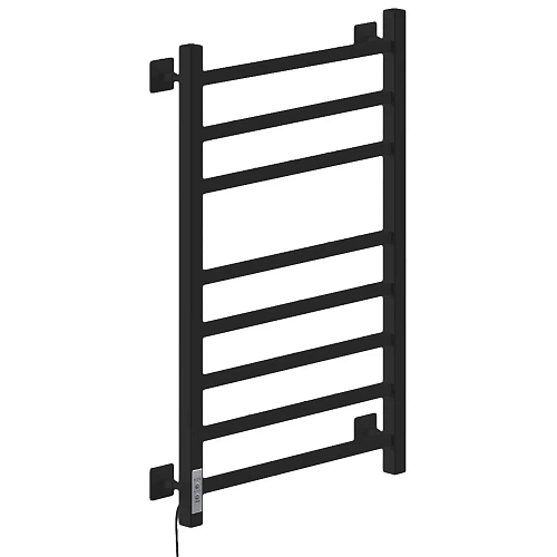Полотенцесушитель электрический Ника STEP-2 80/40 RAL9005 черный матовый левый тэн STEP-2 80/40 черн мат лев Полотенцесушитель электрический Ника STEP-2 80/40 RAL9005 черный матовый левый тэн STEP-2 80/40 черн мат лев