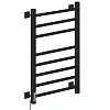Полотенцесушитель электрический Ника STEP-2 80/50 RAL9005 черный матовый левый тэн STEP-2 80/50 черн мат лев