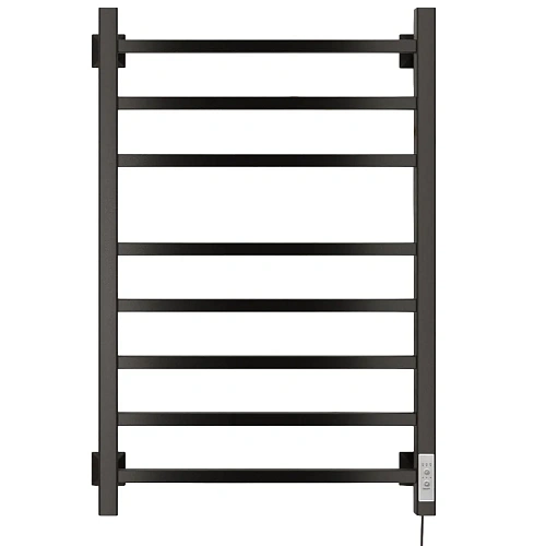 Полотенцесушитель электрический Ника STEP-2 80/50 RAL9005 черный матовый правый тэн STEP-2 80/50 черн мат прав Полотенцесушитель электрический Ника STEP-2 80/50 RAL9005 черный матовый правый тэн STEP-2 80/50 черн мат прав