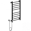 Полотенцесушитель электрический Ника STEP-3 100/50 RAL9005 черный матовый левый тэн STEP-3 100/50 черн мат лев