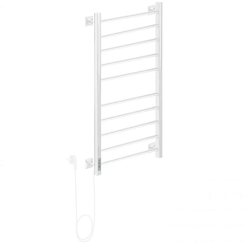 Полотенцесушитель электрический Ника STEP-3 100/50 RAL9016 белый матовый левый тэн STEP-3 100/50 бел мат лев Полотенцесушитель электрический Ника STEP-3 100/50 RAL9016 белый матовый левый тэн STEP-3 100/50 бел мат лев