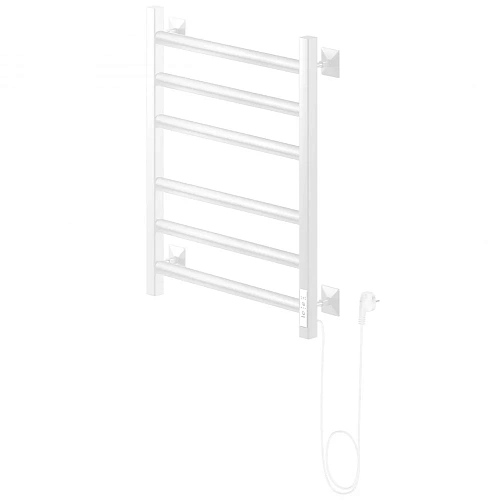 Полотенцесушитель электрический Ника STEP-3 60/40 RAL9016 белый матовый правый тэн STEP-3 60/40 бел мат прав Полотенцесушитель электрический Ника STEP-3 60/40 RAL9016 белый матовый правый тэн STEP-3 60/40 бел мат прав