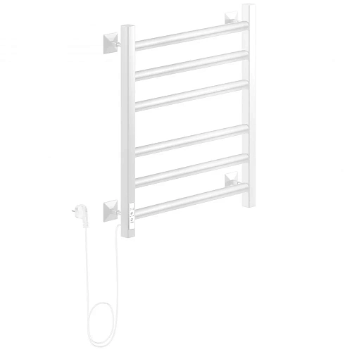 Полотенцесушитель электрический Ника STEP-3 60/50 RAL9016 белый матовый левый тэн STEP-3 60/50 бел мат лев Полотенцесушитель электрический Ника STEP-3 60/50 RAL9016 белый матовый левый тэн STEP-3 60/50 бел мат лев