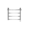 Полотенцесушитель электрический Ника Trapezium ЛТ/ВП 50 x 50 см с полкой, с терморегулятором ЛТ/ВП 50/50-4 Э