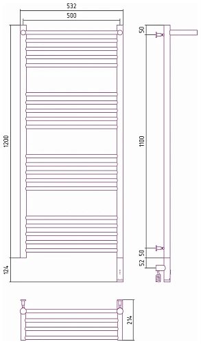Полотенцесушитель электрический Сунержа Богема с полкой 3.0 1200х500 / МЭМ правый 05-5807-1250 Соста Полотенцесушитель электрический Сунержа Богема с полкой 3.0 1200х500 / МЭМ правый 05-5807-1250 Соста
