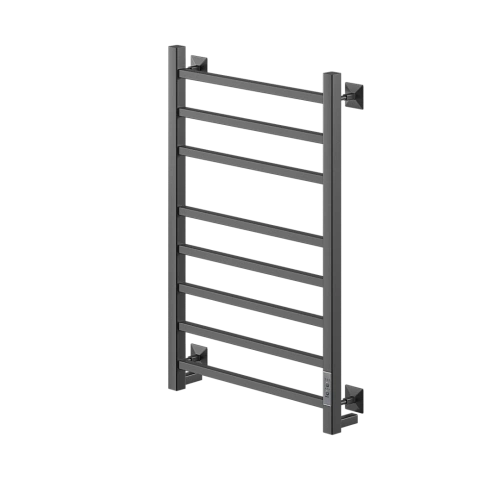 Полотенцесушитель электрическийкабельный Ника STEP-2 80/40 RAL9005 черный матовый U Полотенцесушитель электрическийкабельный Ника STEP-2 80/40 RAL9005 черный матовый U