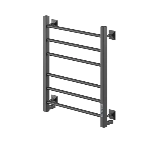 Полотенцесушитель электрическийкабельный Ника STEP-3 60/40 RAL9005 черный матовый U Полотенцесушитель электрическийкабельный Ника STEP-3 60/40 RAL9005 черный матовый U