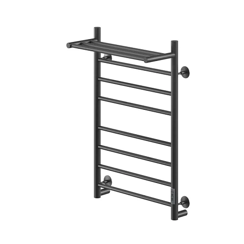 Полотенцесушитель электрическийкабельный Ника WAY-2 80/50 RAL9005 черный матовый U Полотенцесушитель электрическийкабельный Ника WAY-2 80/50 RAL9005 черный матовый U